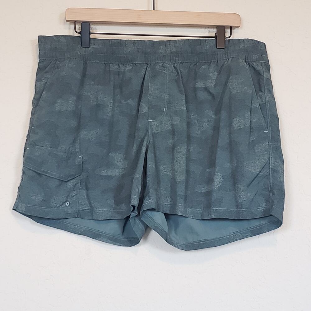 Columbia Ridge Printed Pull On Omni Shade Shorts Women's X Large‎ Summer Outdoor